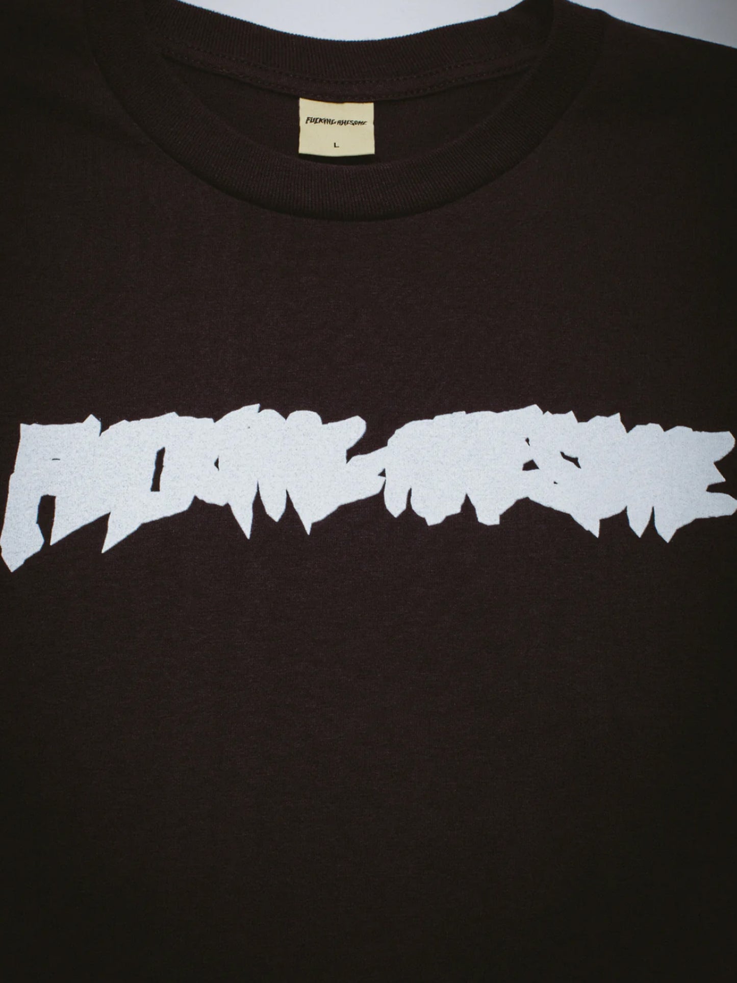 【Fucking Awesome- ファッキングオーサム】INK TRAP STAMP LOGO SHORT SLEEVE TEE / BLACK (Tシャツ/ブラック)