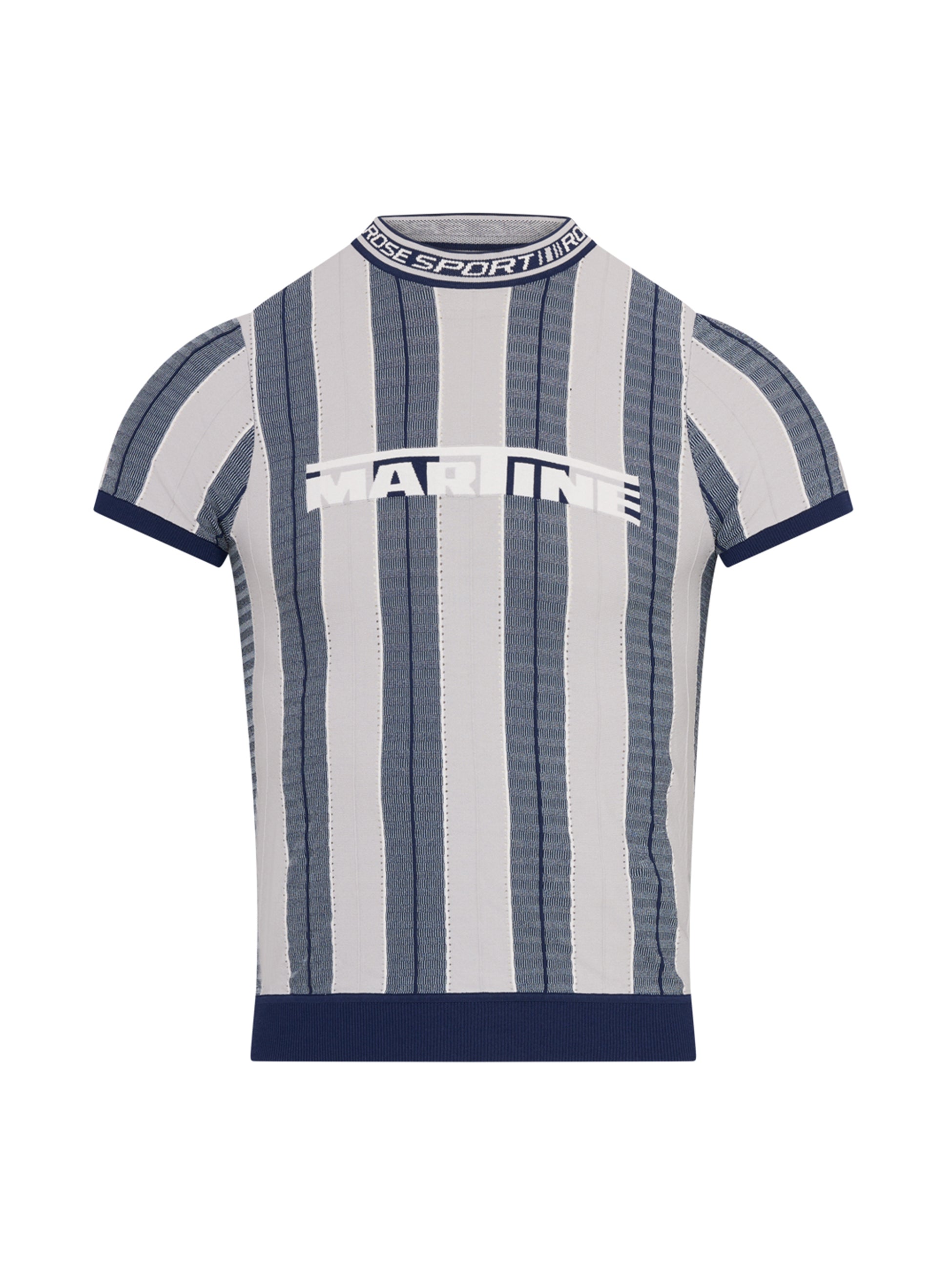 Martin Rose ロンT Sサイズ　購入タグあり Martine Rose - マーティンローズ】LOGO TIGHT T-SHIRT / GREY BLUE (T