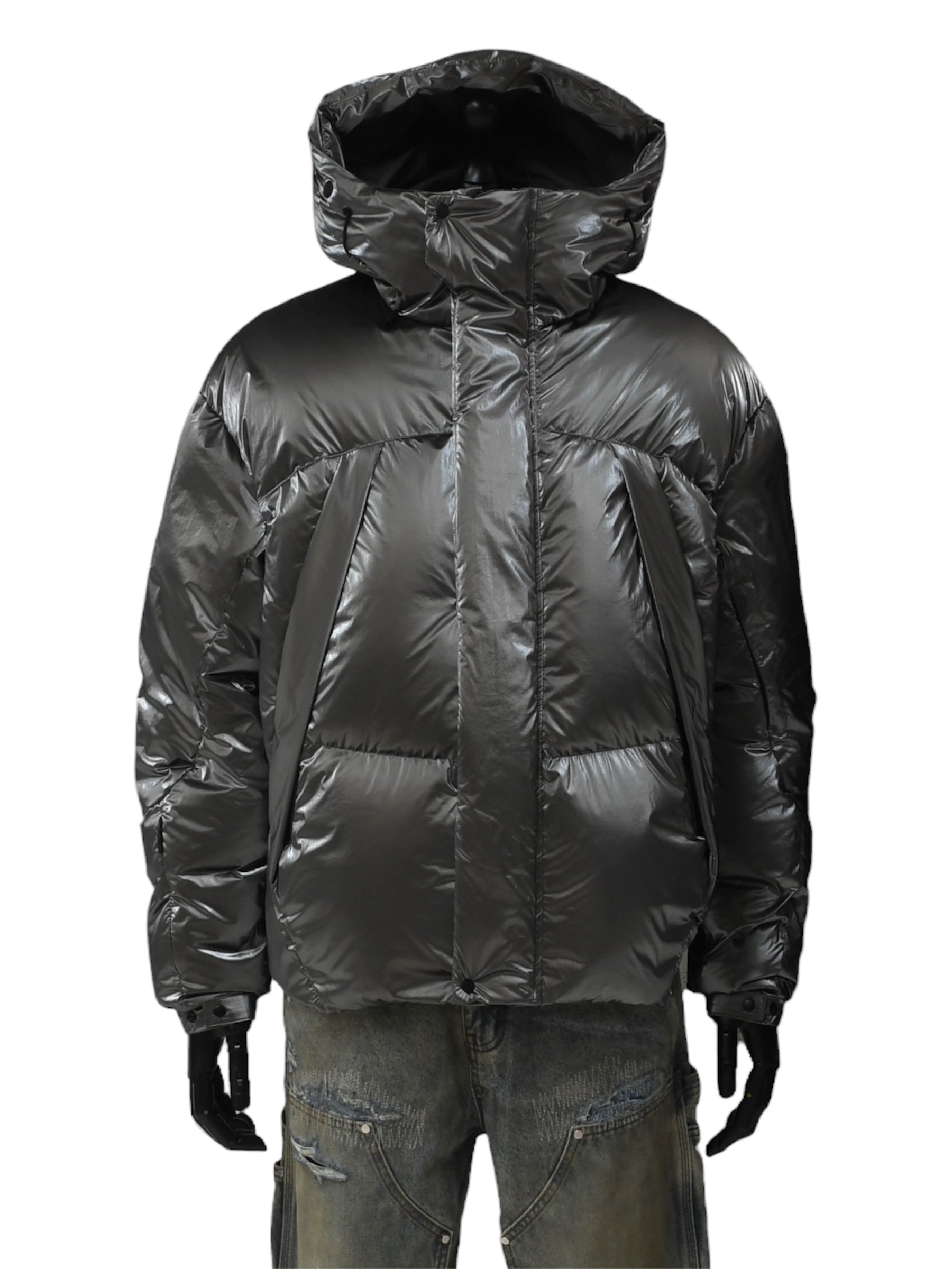 JG1 - ジェージーワン】MAG-4 Down Jacket / silver （ダウン