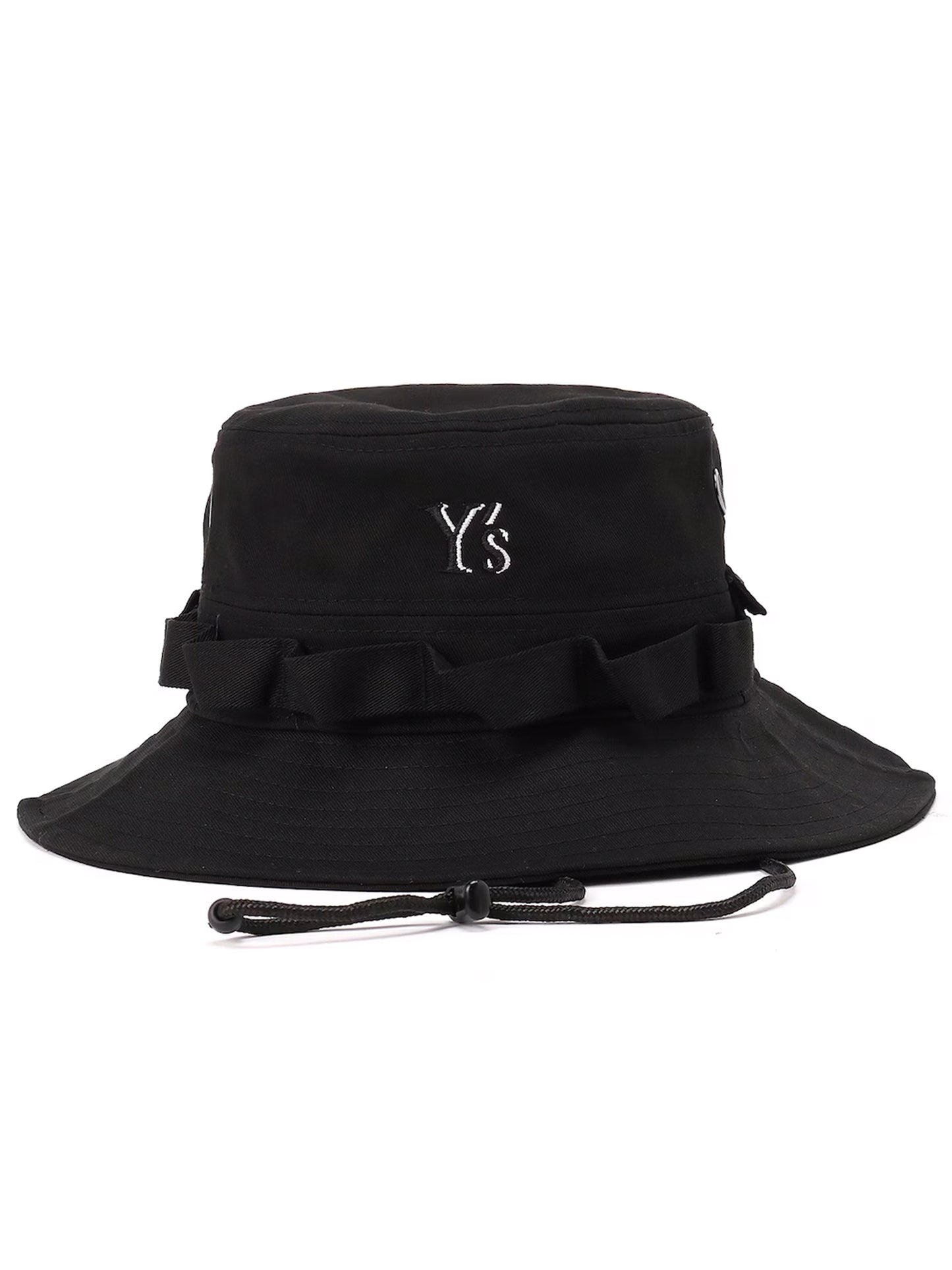 【Y's - ワイズ】Y's × New Era ADVENTURE/ BLACK (ハット/ブラック)