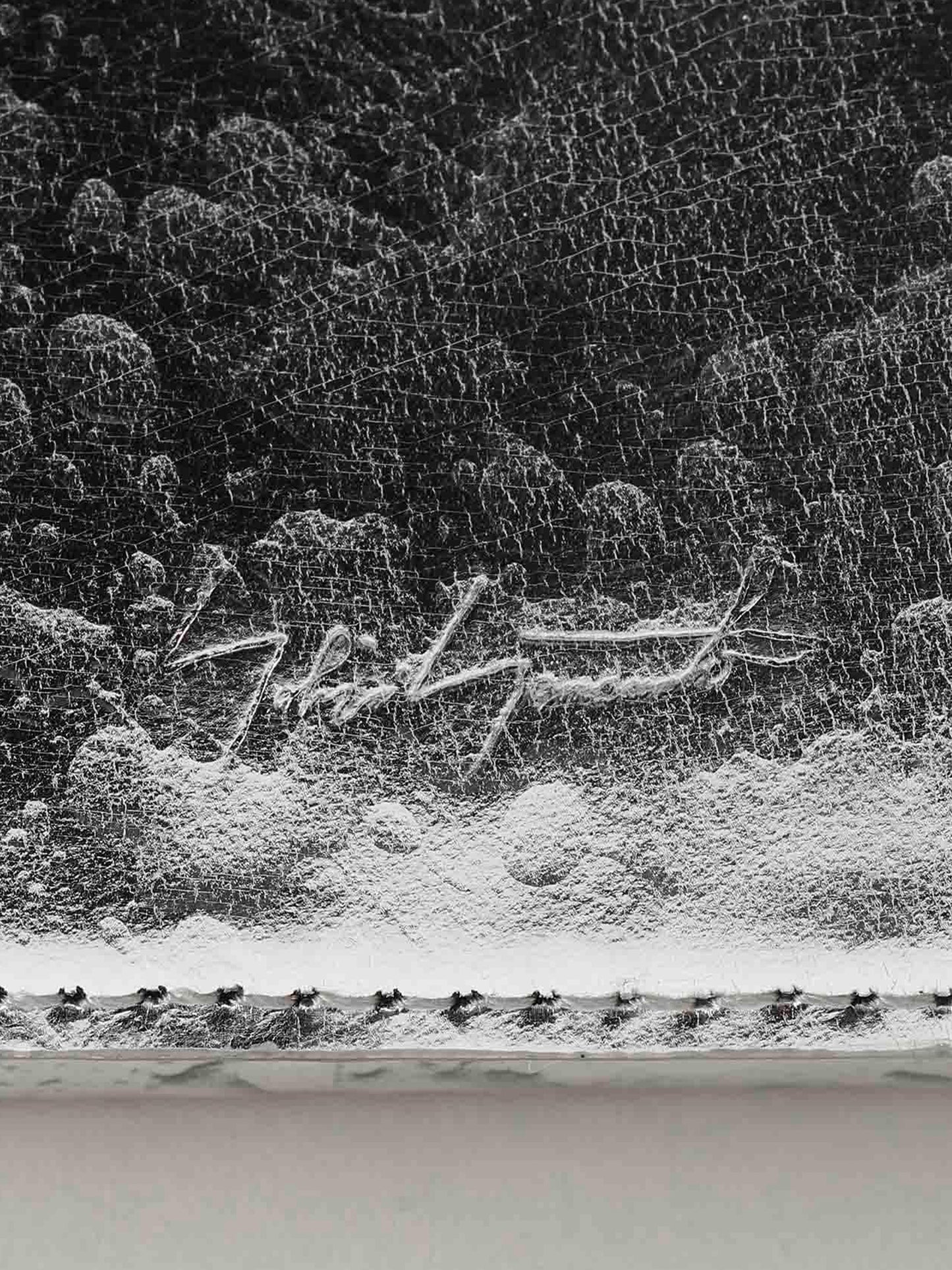 【Discord Yohji Yamamoto - ディスコード ヨウジヤマモト】COMPACT / Silver (財布/シルバー)