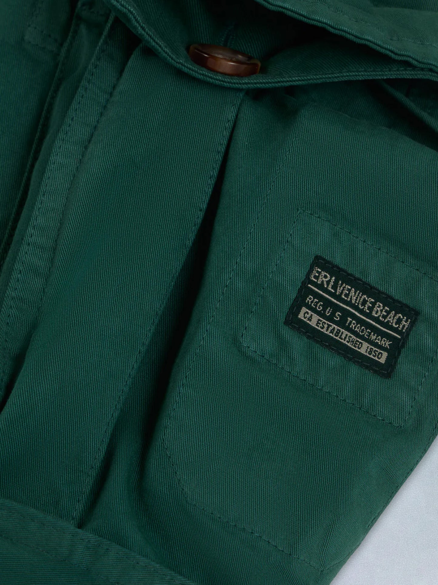 【ERL - イーアールエル】ZIP-OFF CARGO PANTS WOVEN GREEN / GREEN(パンツ&ショーツ/グリーン)