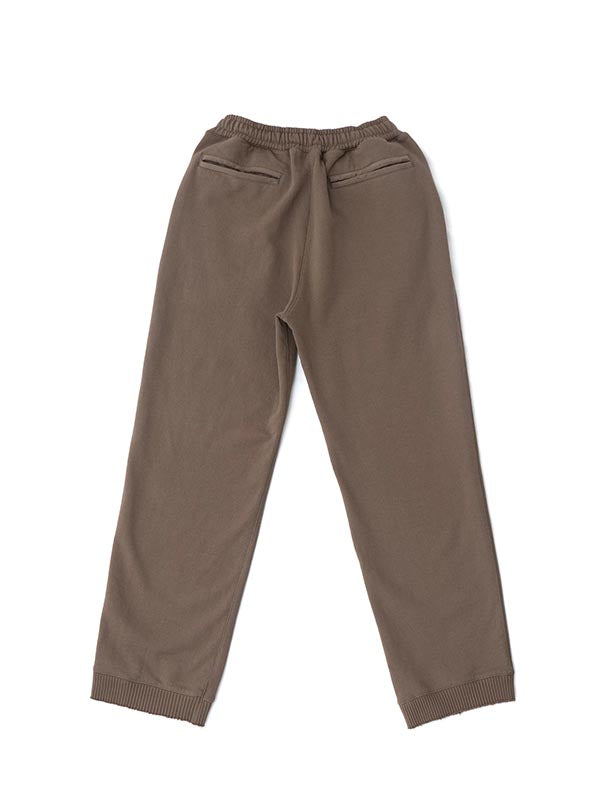 【Perfect ribs® - パーフェクトリブス】Straight Wide Pants / Chai (スウェットパンツ/ブラウン)