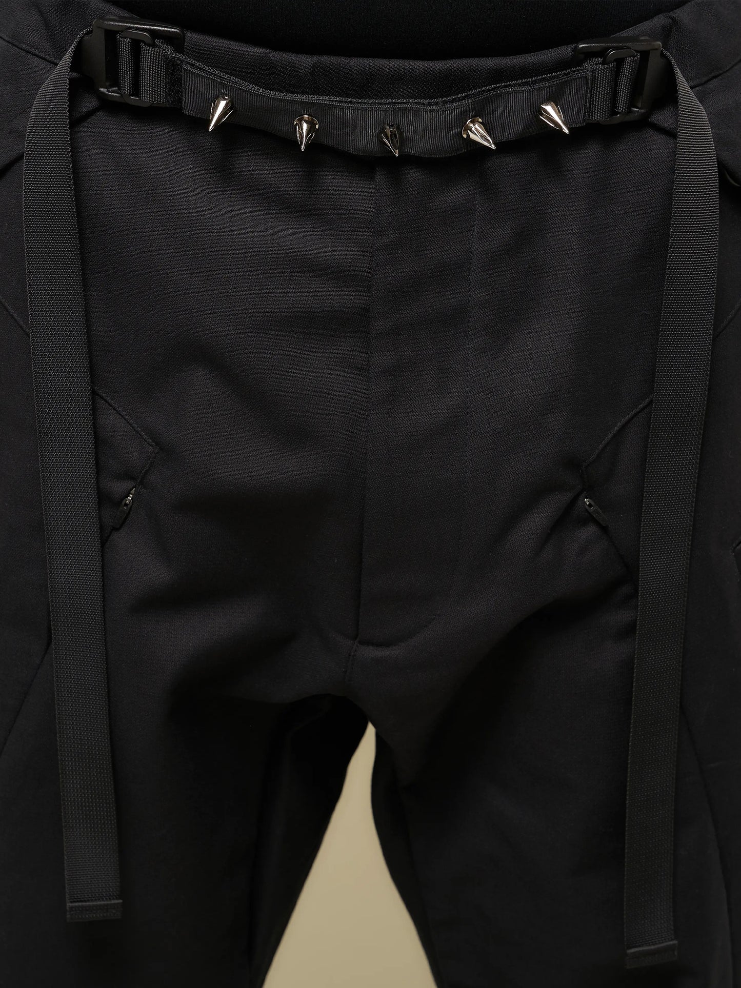 【ACRONYM - アクロニウム】P55-KI / Cotton Web Belt Vent Pants Gen. 1.1 / BLACK (パンツ/ブラック)