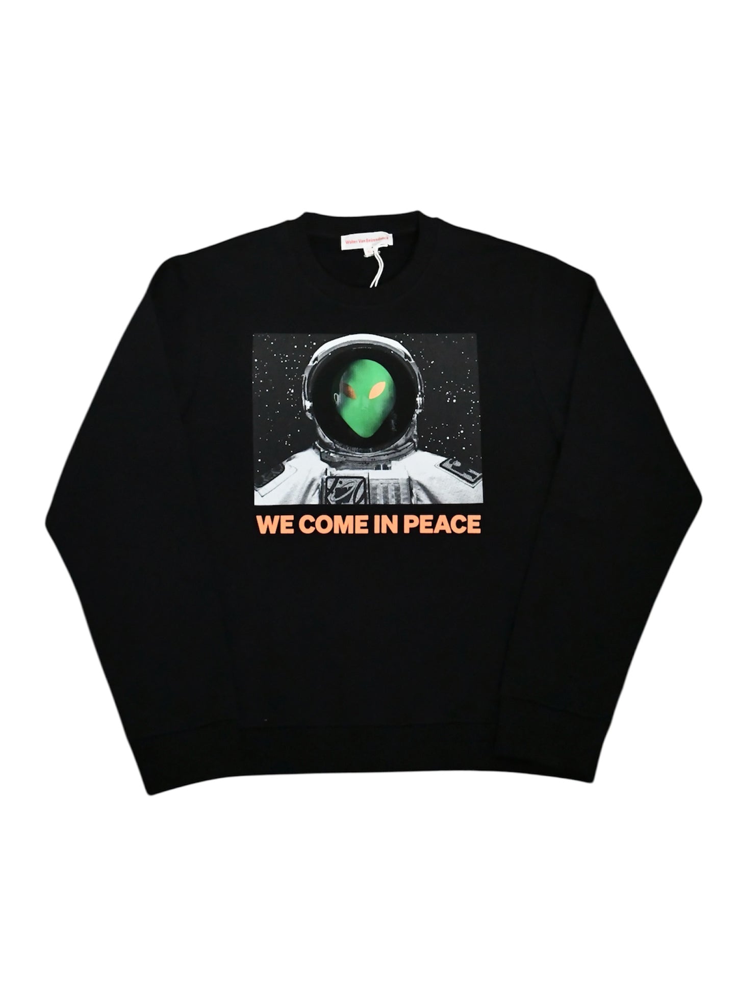 【Walter Van Beirendonck- ウォルターヴァンベイレンドンク】W-SPACE SWEAT / BLACK (スウェット)