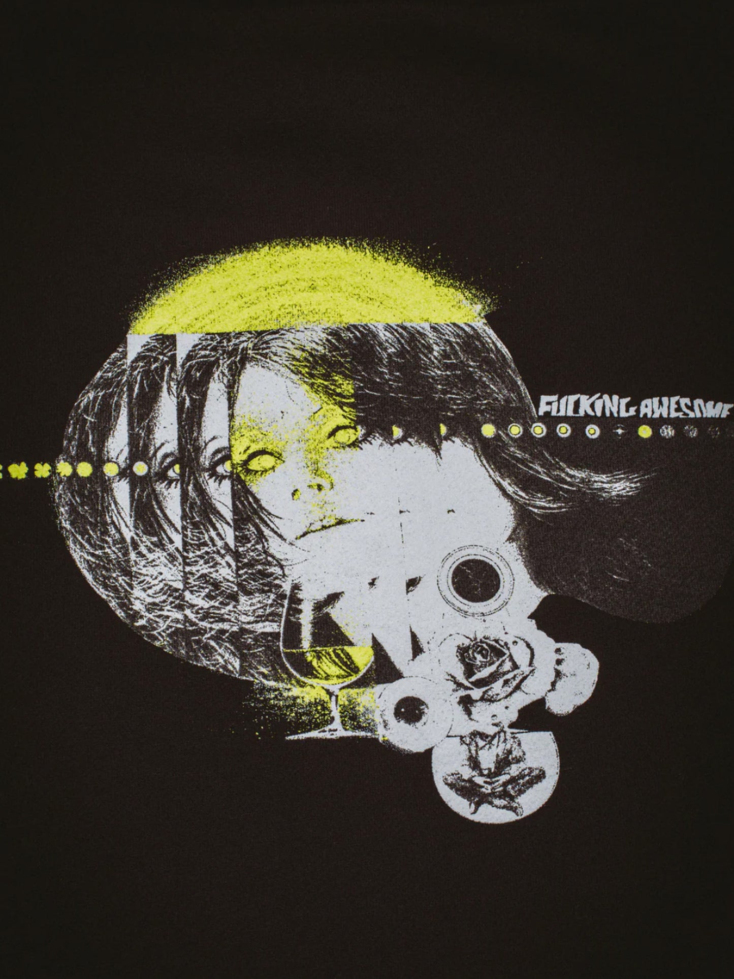 【Fucking Awesome- ファッキングオーサム】BRINDA ZIP HOODIE / BLACK(フーディー/ブラック)