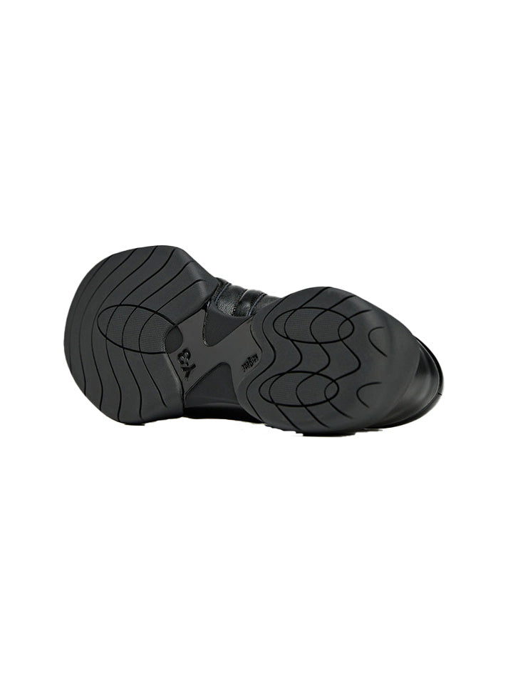 【Y-3 -ワイスリー】Y-3 REGU LEATHER/BLACK(シューズ/ブラック)