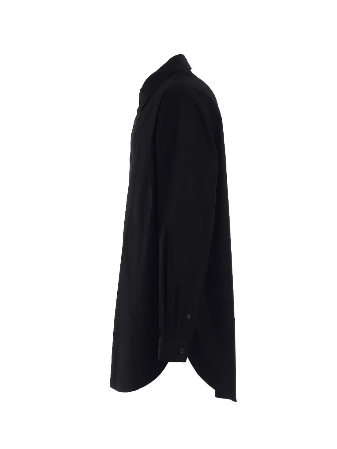 【Ground Y - グラウンドワイ】COTTON BROADCLOTH STANDARD BIG SHIRT / BLACK(シャツ/ブラック)