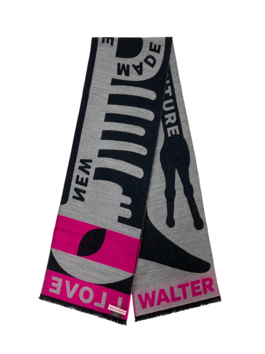 【Walter Van Beirendonck- ウォルターヴァンベイレンドンク】WVB NEW SCARF SINGLE / PINK (スカーフ)