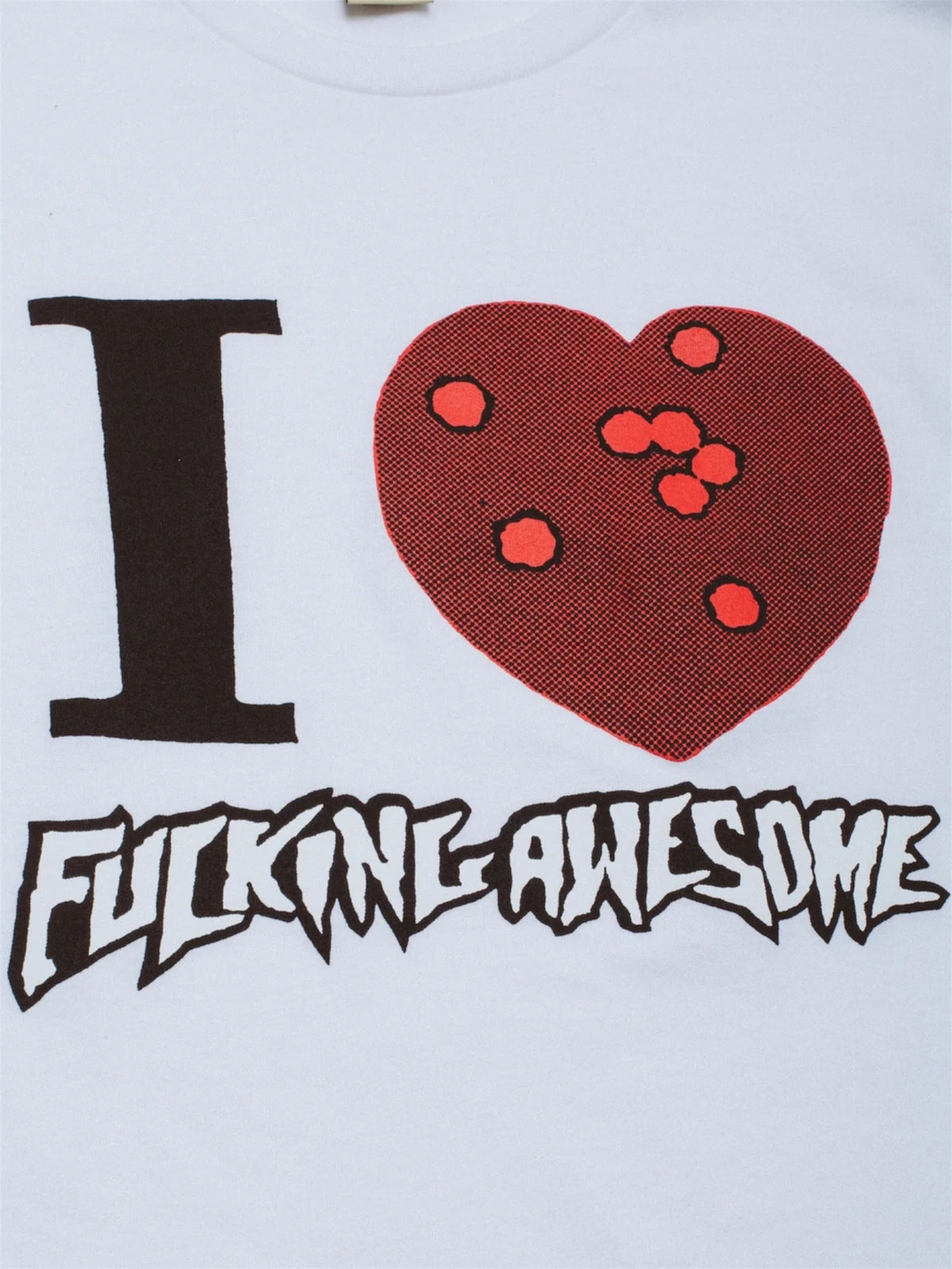 【Fucking Awesome- ファッキングオーサム】I HEART FA TEE /White(Tシャツ/ホワイト)