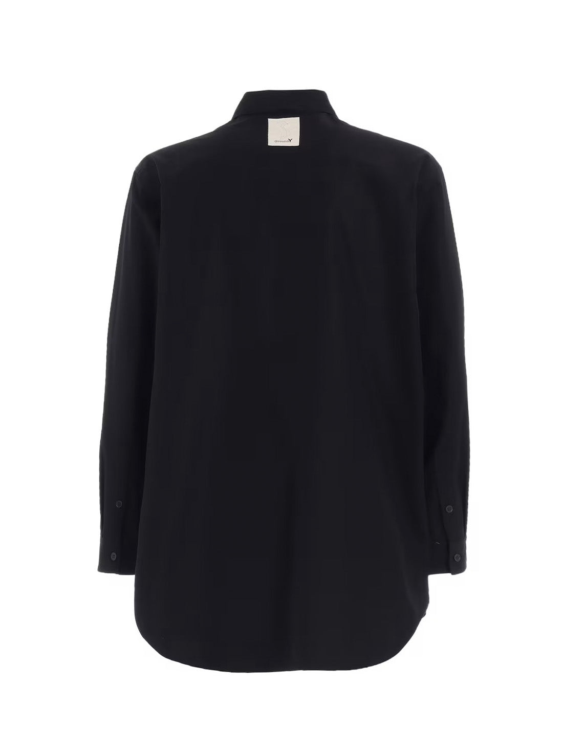 【Ground Y - グラウンドワイ】COTTON BROADCLOTH STANDARD BIG SHIRT / BLACK(シャツ/ブラック)