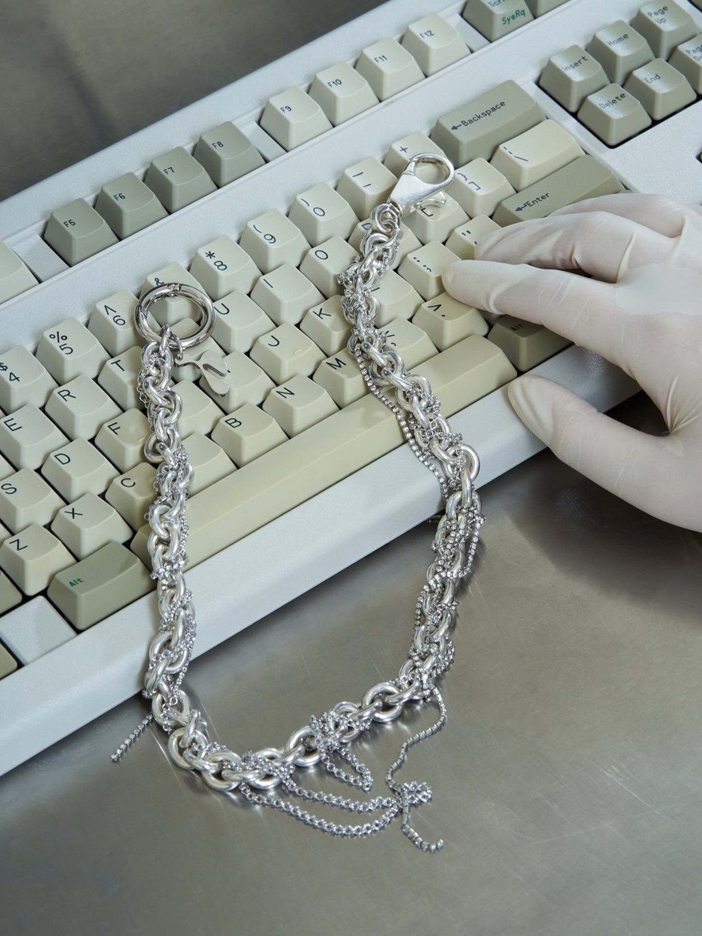 【HIDAKA - ヒダカ】BROKEN "MIÇANGA" CHAIN(ウォレットチェーン&ネックレス/マルチ)