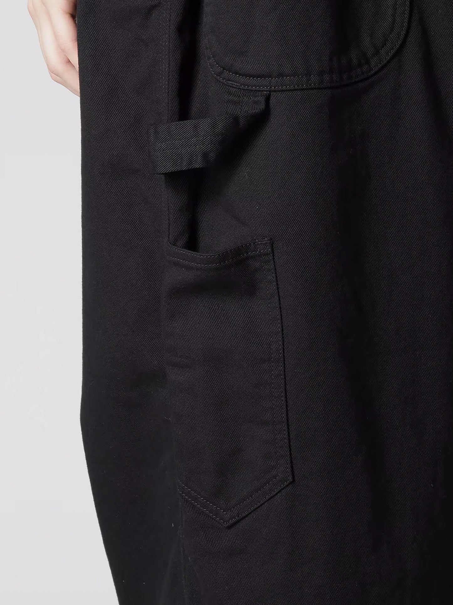 【Yohji Yamamoto POUR HOMME - ヨウジヤマモト プールオム】BS KATSURAGI 3ST PAINTER PANTS(パンツ/ブラック)
