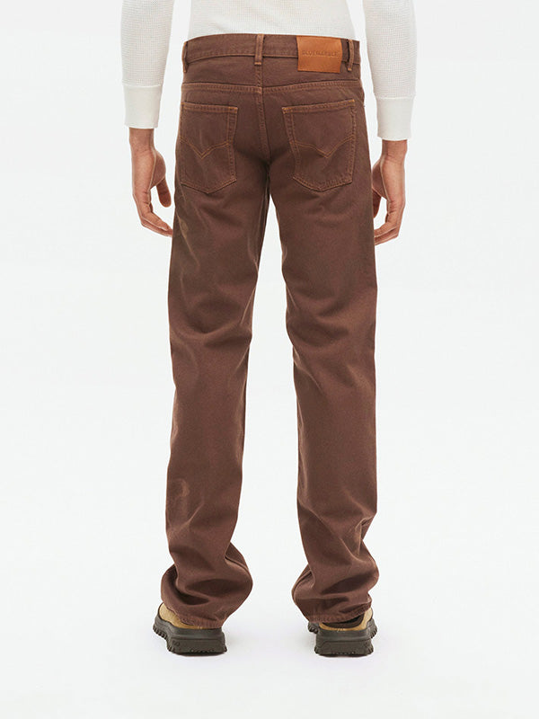 【BLUE MARBLE - ブルーマーブル 】FLOWER BOOTCUT JEANS / BROWN(パンツ/ブーツカット)