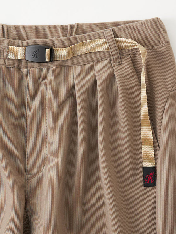 【White Mountaineering - ホワイトマウンテニアリング】WM × GRAMICCI CORDUROY 3 TUCK PANTS / BEIGE(パンツ/ベージュ)