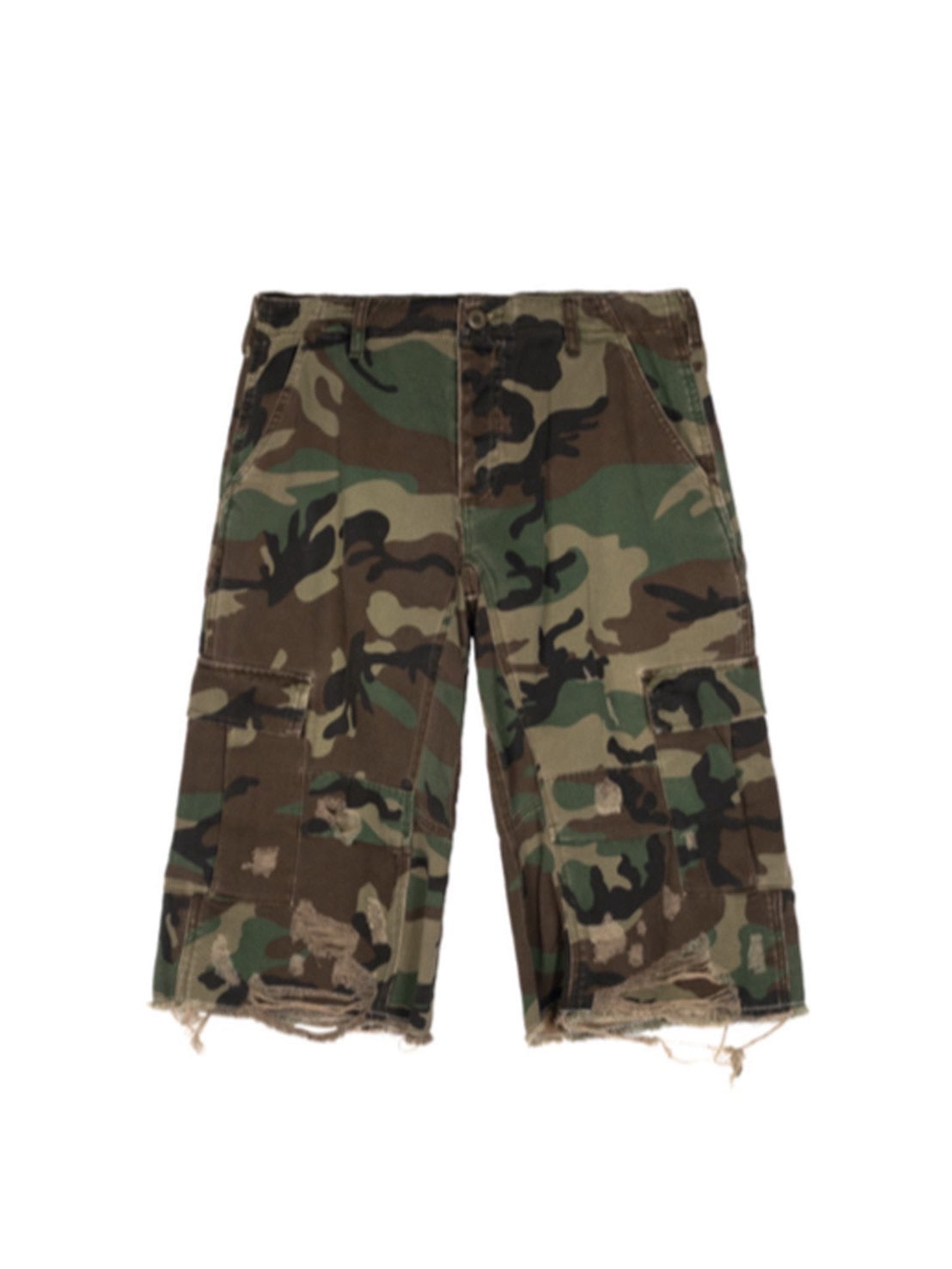 【BASKETCASE - バスケットケース】TRACKER, camo shorts / CAMO (パンツ/カモ)