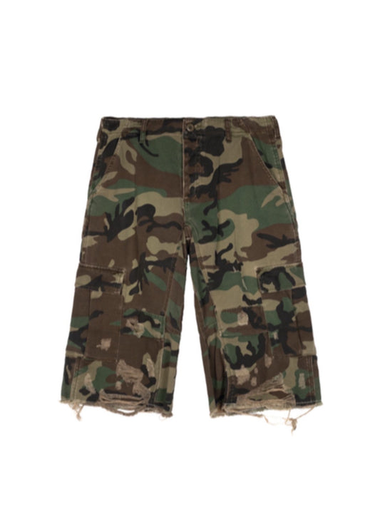 【BASKETCASE  - バスケットケース】TRACKER, camo shorts / CAMO (パンツ/カモ)