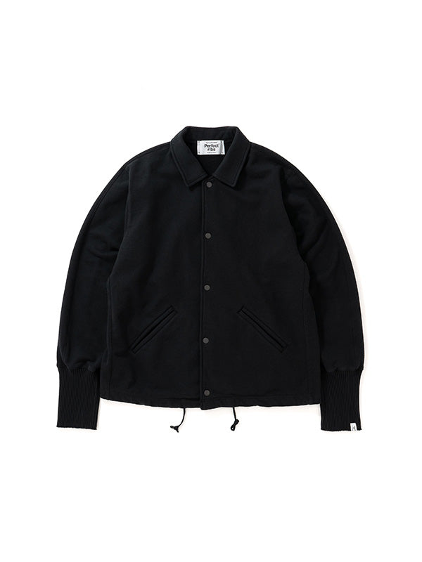 【Perfect ribs® - パーフェクトリブス】Coach Jacket / Black(ジャケット/ブラック)