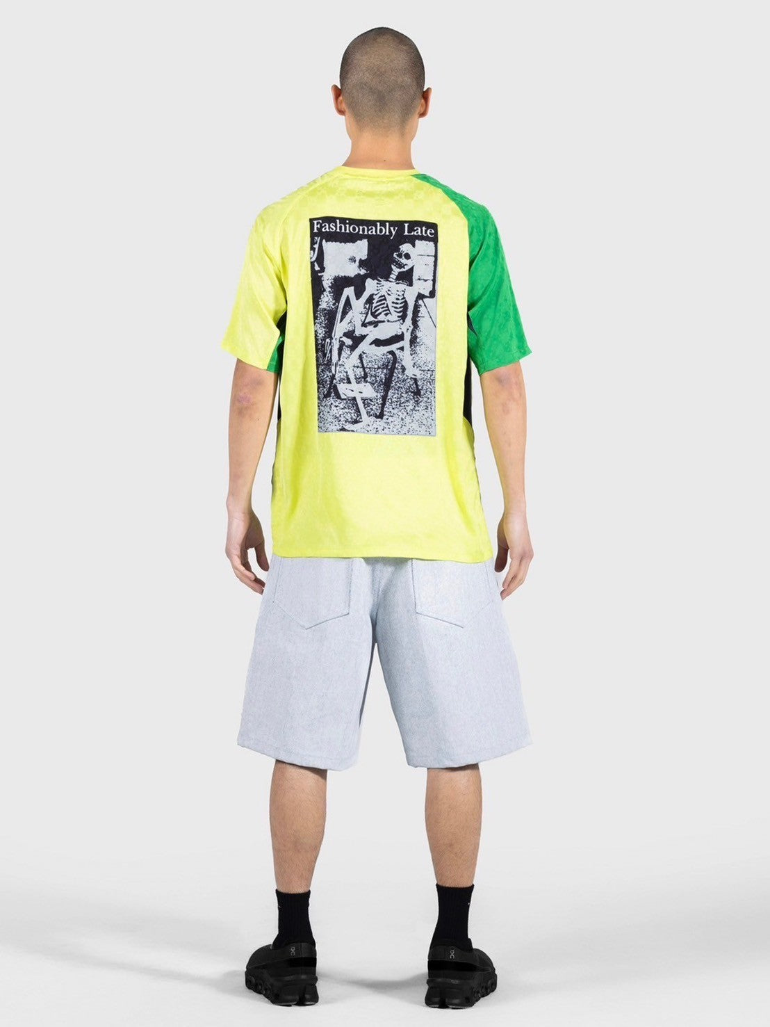 【PLEASURES - プレジャーズ】LATE SPORT SHIRT / YELLOW (Tシャツ/イエロー)