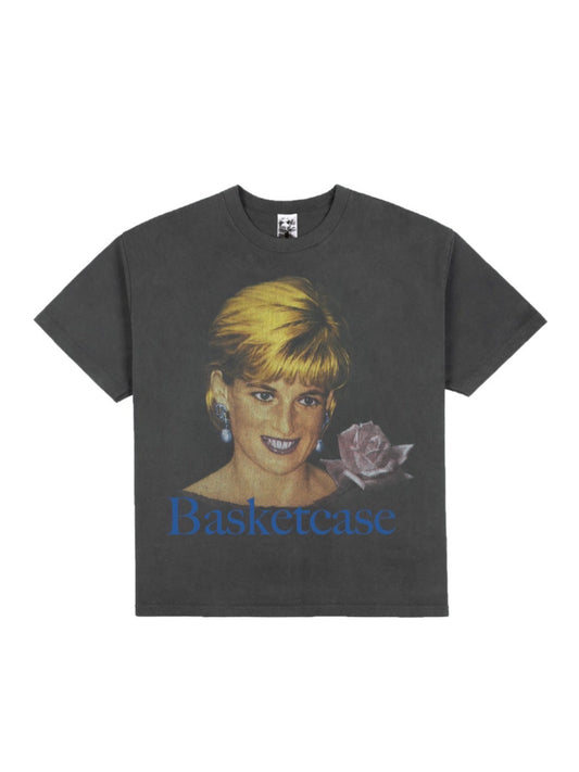 【BASKETCASE  - バスケットケース】DIANNA, t shirt / BLACK (Tシャツ/ブラック)