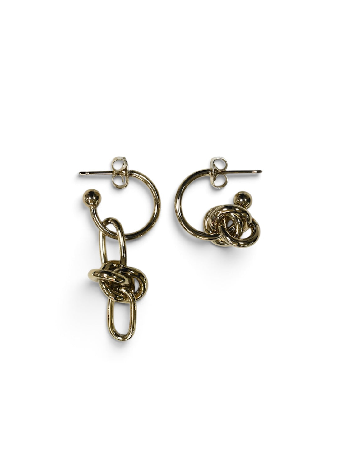 【JUSTINE CLENQUET- ジュスティーヌクランケ】DARIA EARRINGS (ピアス/ゴールド)