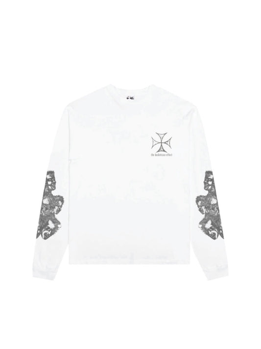 【BASKETCASE  - バスケットケース】BOGEY, long sleeve / WHITE (ロンT/ホワイト)