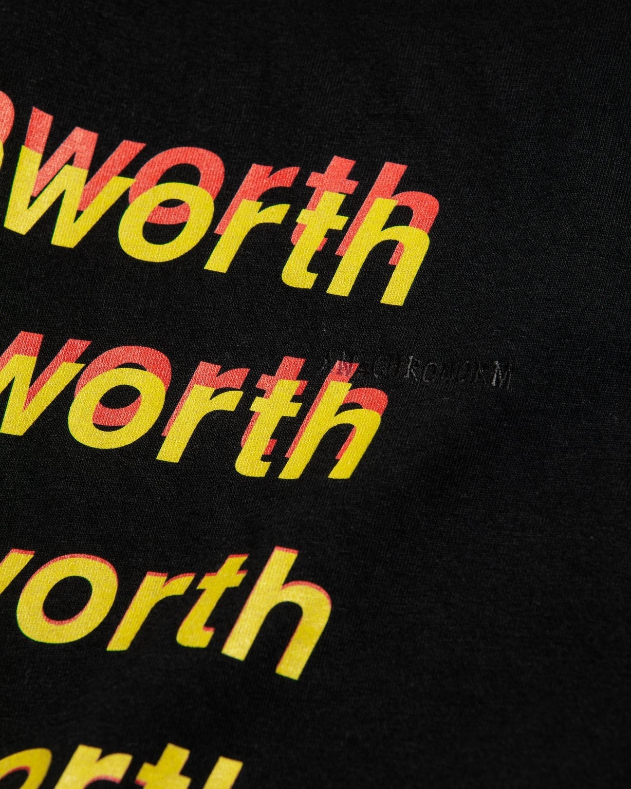 【ANACHRONORM - アナクロノーム】AN367 GRADATION PRINTED S/S T-S / BLACK (Tシャツ/ブラック)