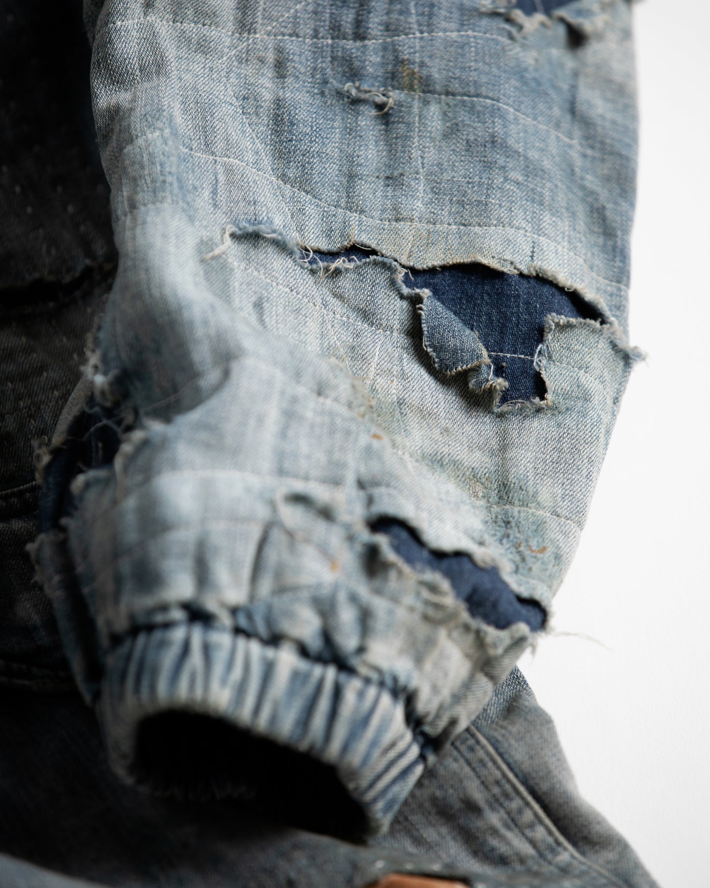 【ANACHRONORM - アナクロノーム】AN340-R DUAL DENIM REMAKED FULLZIP PARKA / INDIGO (パーカー/インディゴ)