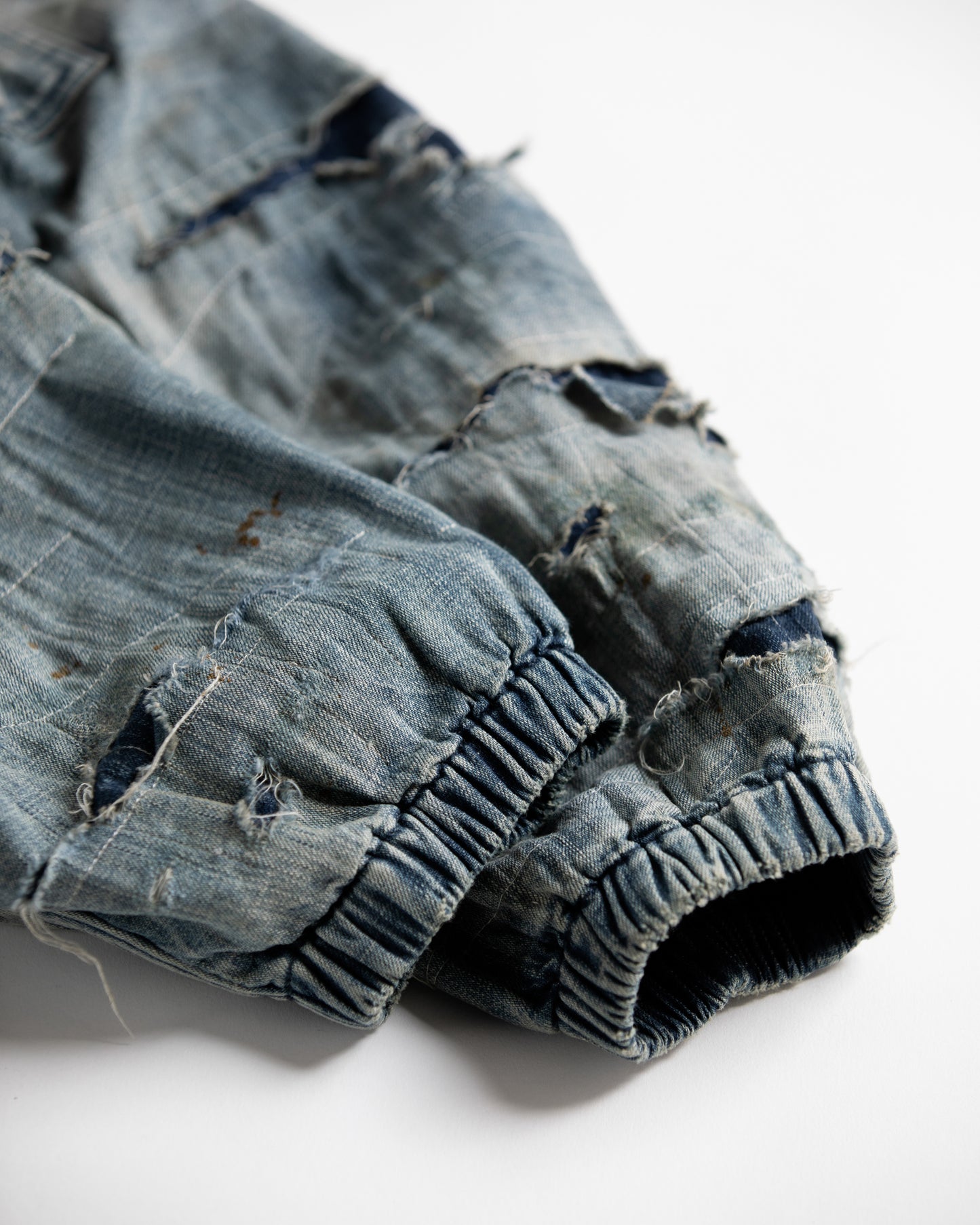 【ANACHRONORM - アナクロノーム】AN340-R DUAL DENIM REMAKED FULLZIP PARKA / INDIGO (パーカー/インディゴ)