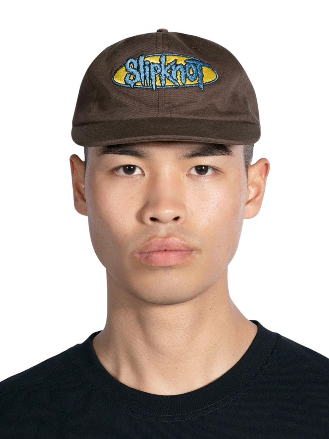 【PLEASURES - プレジャーズ】SLIPKNOT SNAPBACK / BROWN (キャップ/ブラウン)