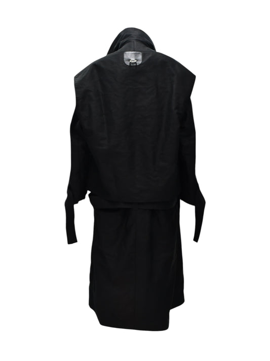 【DOMENICO OREFICE - ドメニコオレフィーチェ】SEBY TRENCH A5 COAT / BLACK (コート/ブラック)