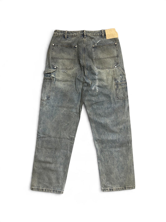 【BASKETCASE - バスケットケース】HENCH DOUBLE KNEE PANTS / LIGHT WASH (パンツ/ライトウォッシュ)
