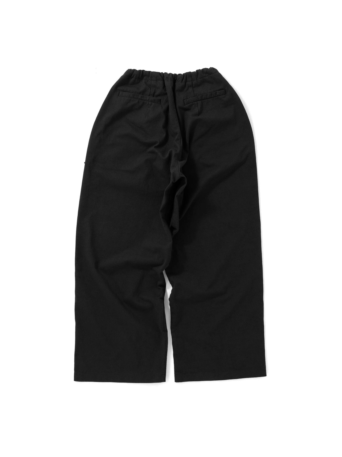 【Perfect ribs® - パーフェクトリブス】Slacks Pants / Black(スラックスパンツ/ブラック)