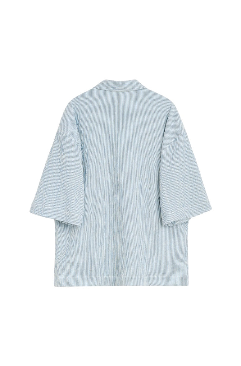 【SUN FLOWER - サンフラワー】Adam Shirt / Blue(シャツ/ブルー)