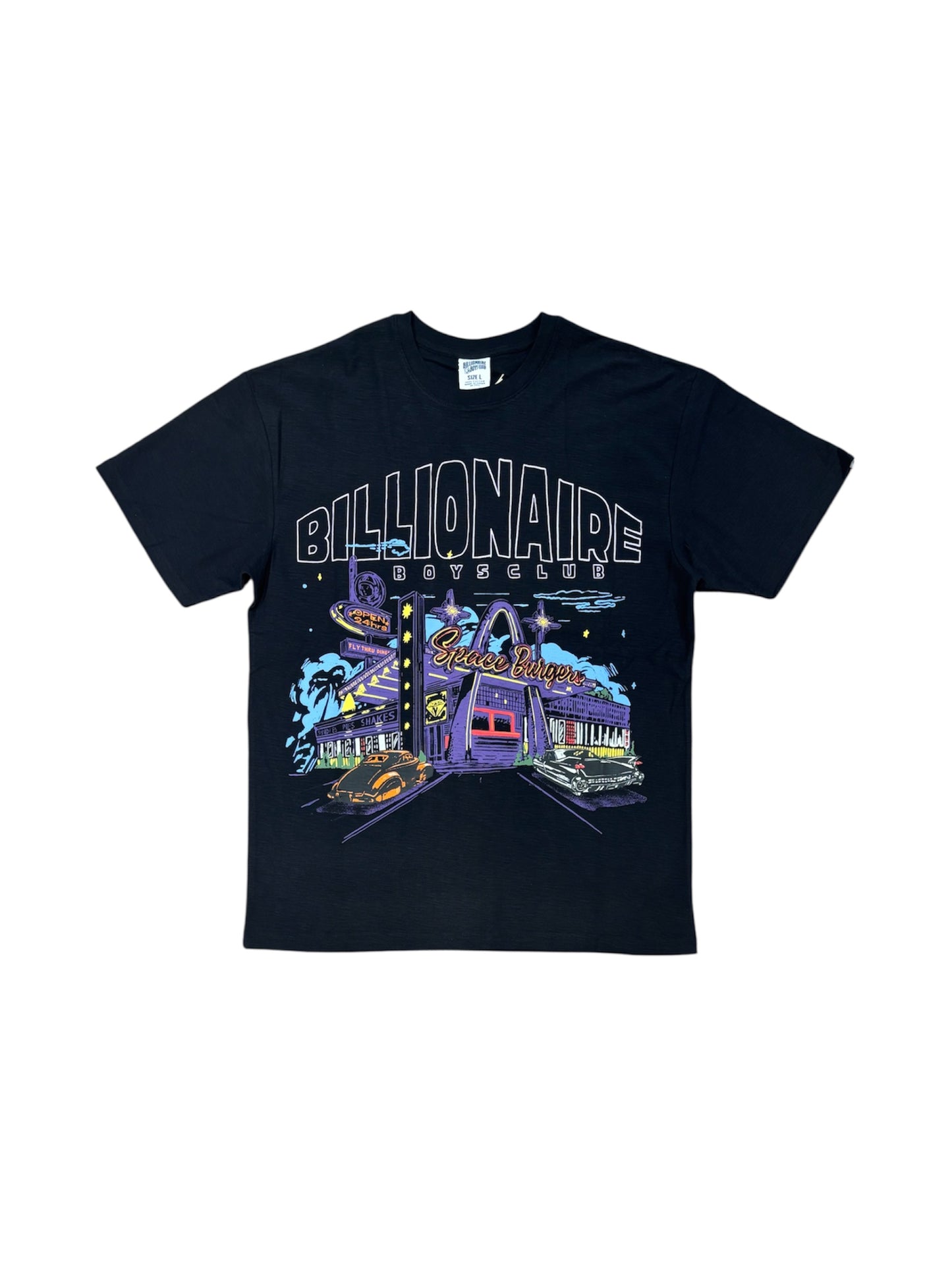 【Billionaire Boys Club-ビリオネアボーイズクラブ】 BB DINER T-SHIRT / BLACK (Tシャツ/ブラック)