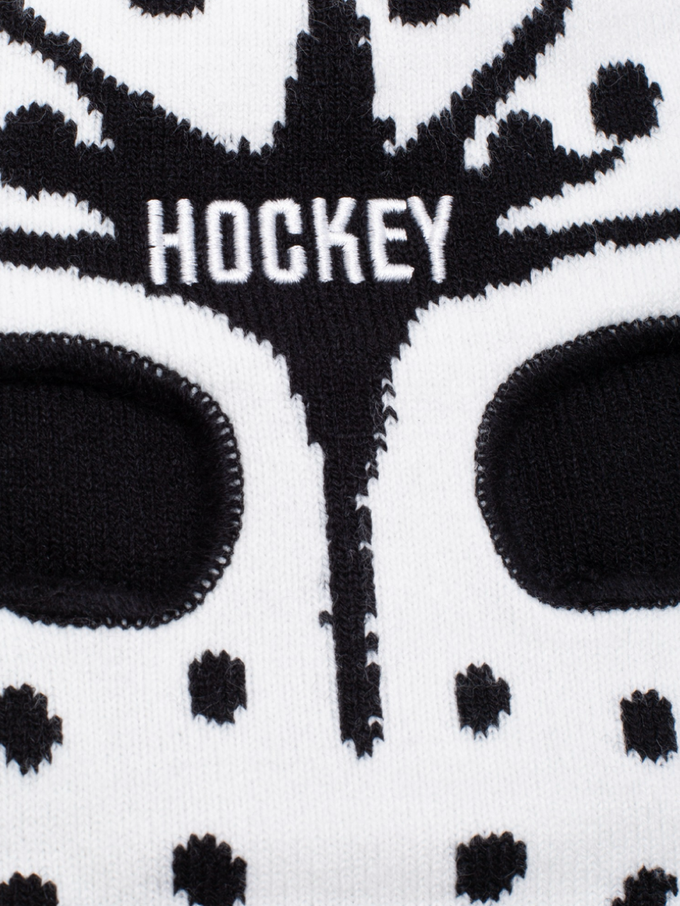 【HOCKEY - ホッケー 】 HOCKEY SKI MASK BEANIE / BLACK (ビーニー/ブラック)