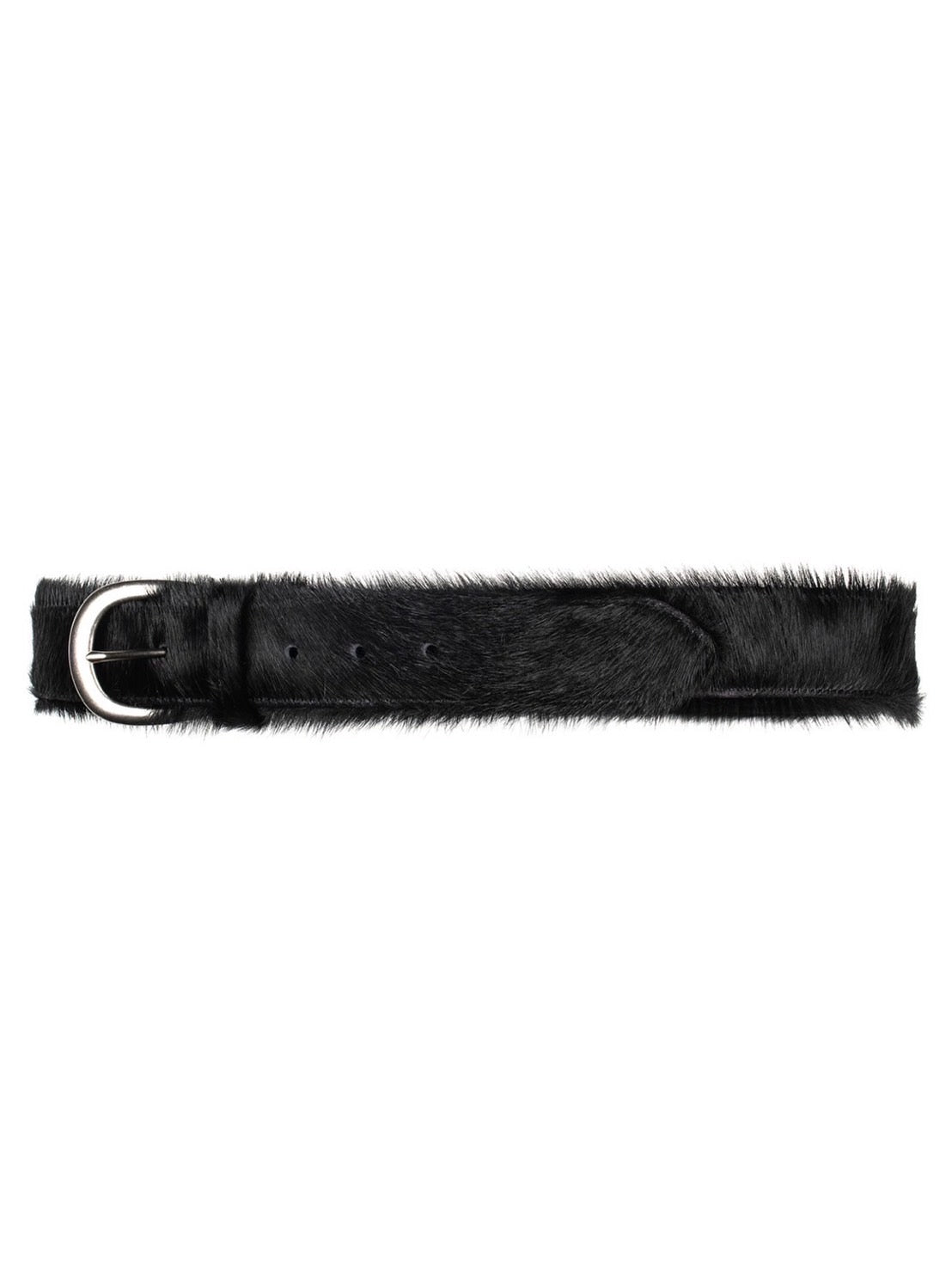 【BASKETCASE  - バスケットケース】MOHAIR, fastener / BLACK (ベルト/ブラック)