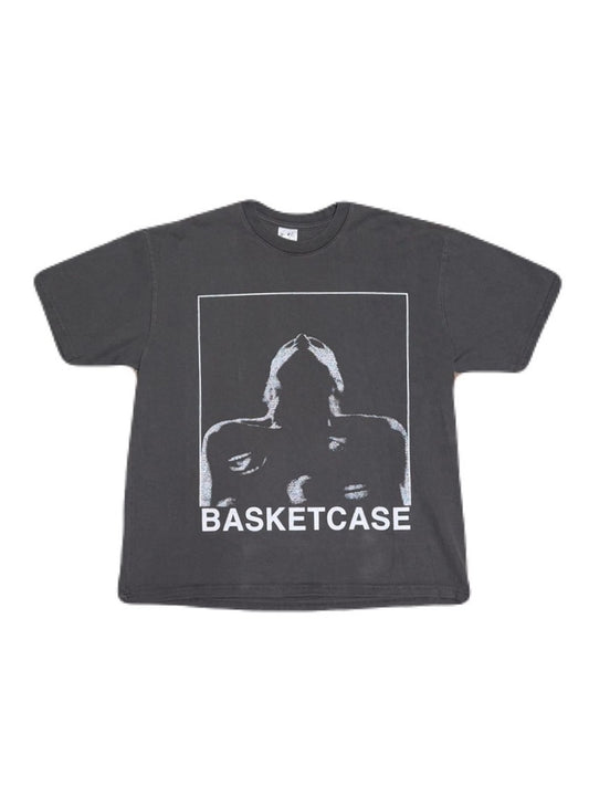 【BASKETCASE  - バスケットケース】AUGUST, t-shirt / Vintage Black (Tシャツ/ヴィンテージブラック)