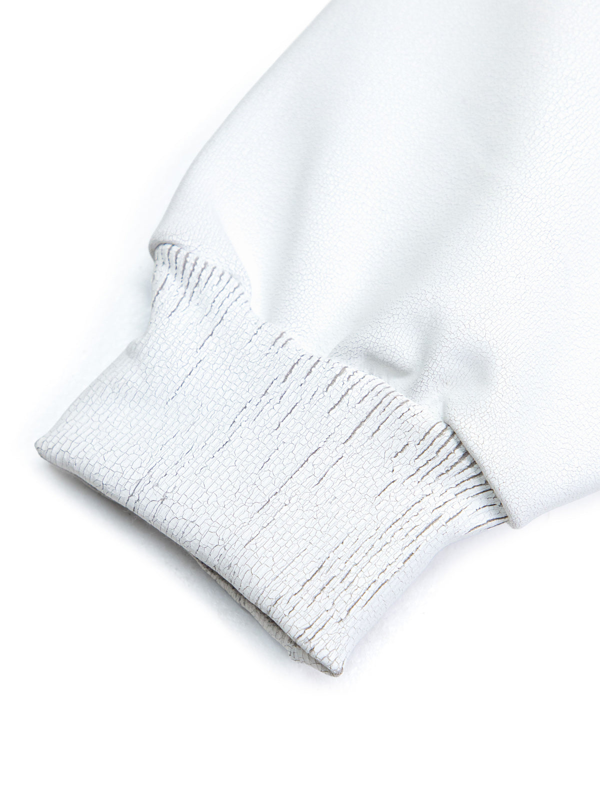 【VANDY THE PINK - ヴァンディー・ザ・ピンク】CRACKLE PIGMENT PAINT HOODIE / WHITE (パーカー/ホワイト)
