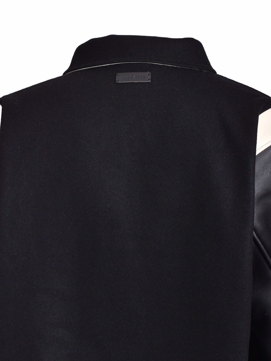 【BREATH - ブレス】 ARCH LOGO VERSITY JACKET / BLACK (ジャケット/ブラック)