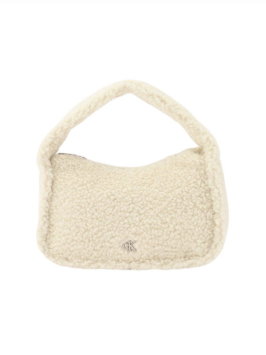 【Calvin Klein - カルバンクライン】CK SHERPA MINI ZIP  WHITE (バッグ/ホワイト)