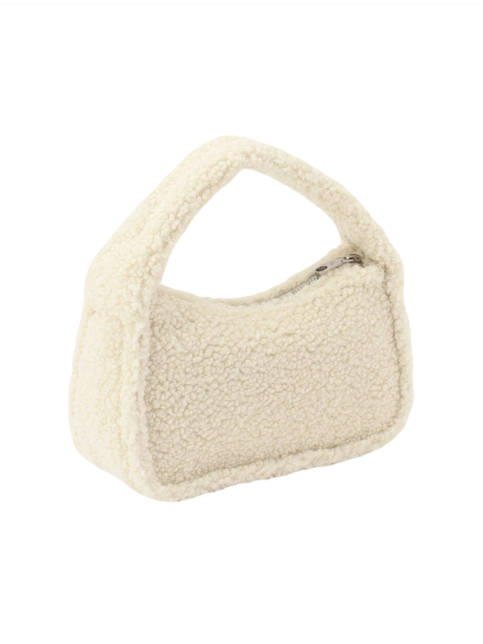 【Calvin Klein - カルバンクライン】CK SHERPA MINI ZIP  WHITE (バッグ/ホワイト)