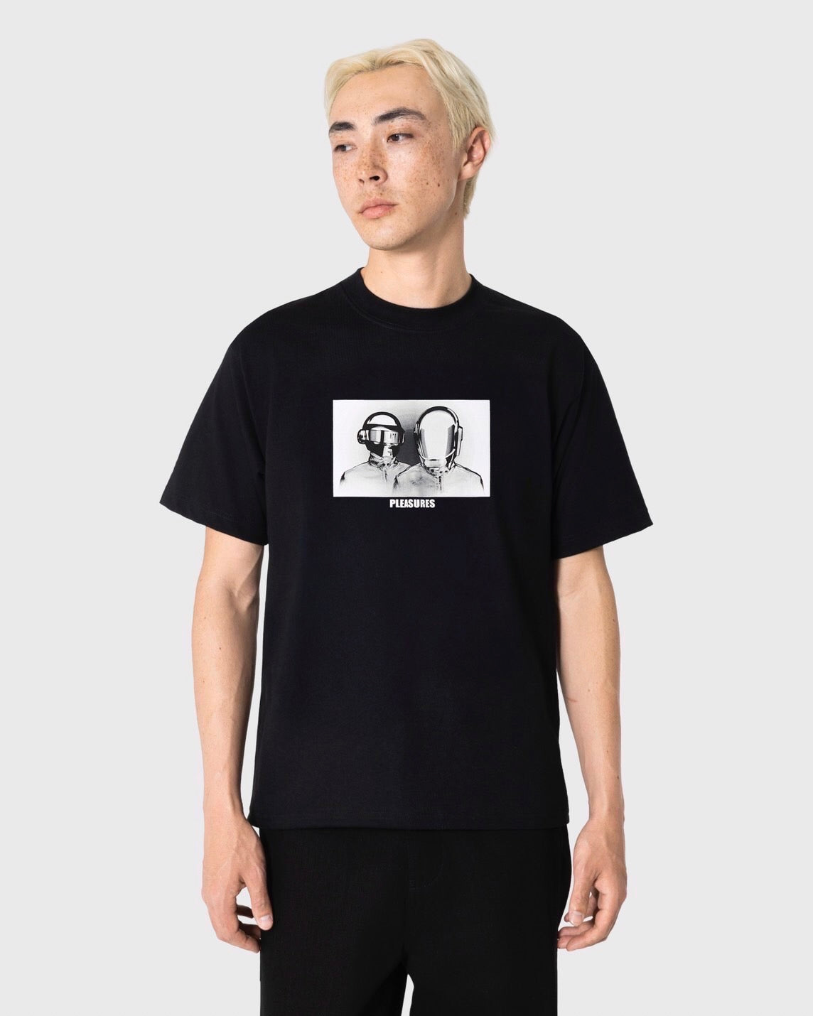 【PLEASURES - プレジャーズ】INVERTED T-SHIRT / BLACK (Tシャツ/ブラック)
