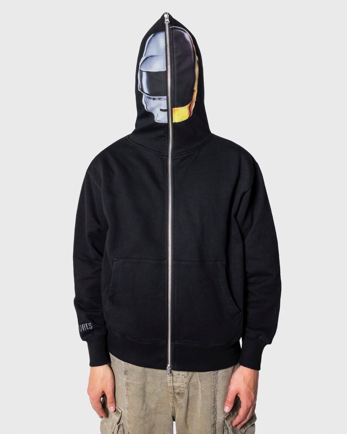 【PLEASURES - プレジャーズ】RAM ZIP HOODIE / BLACK (フーディ/ブラック)