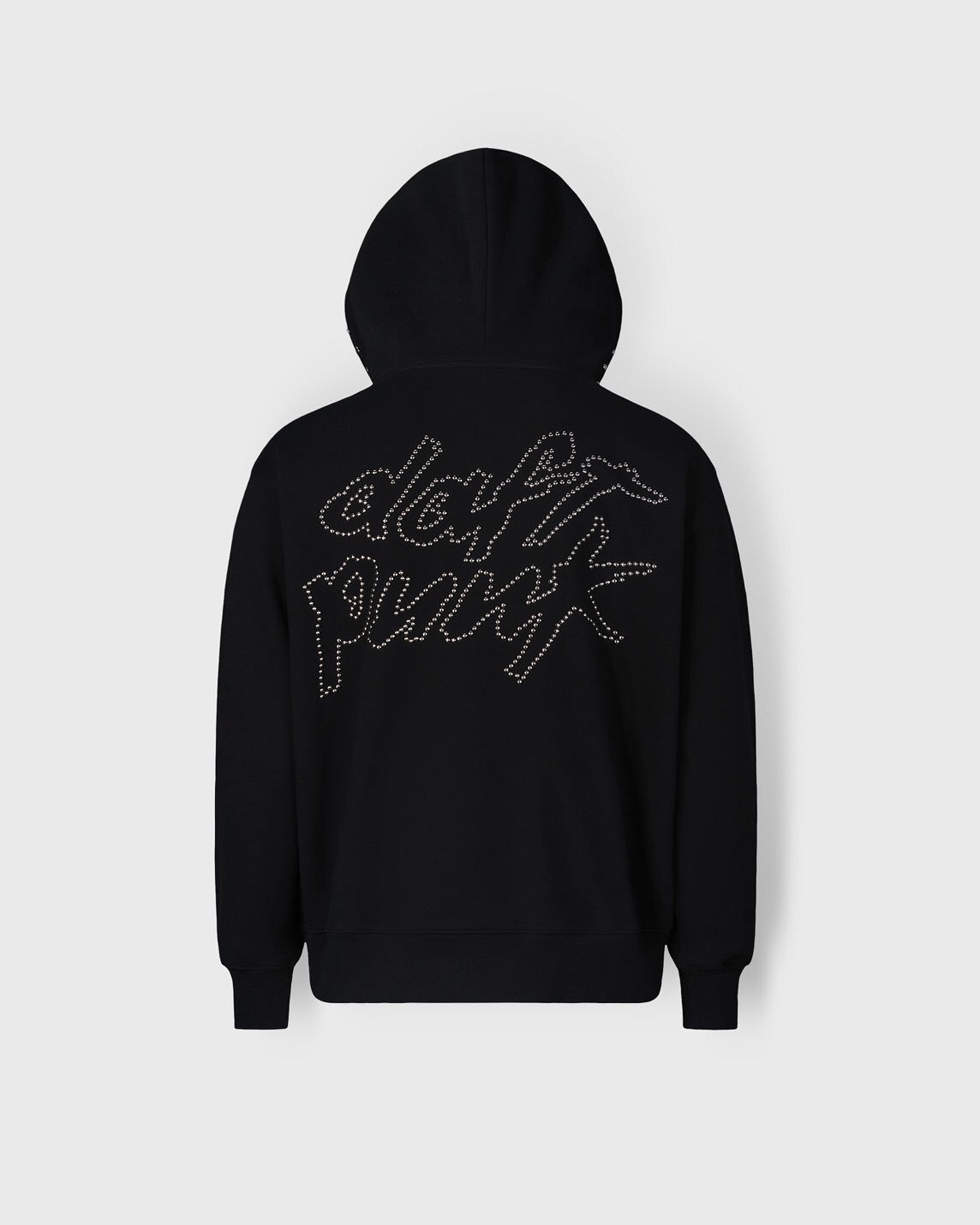 【PLEASURES - プレジャーズ】LUCKY STUDDED HOODIE / BLACK (フーディ/ブラック)