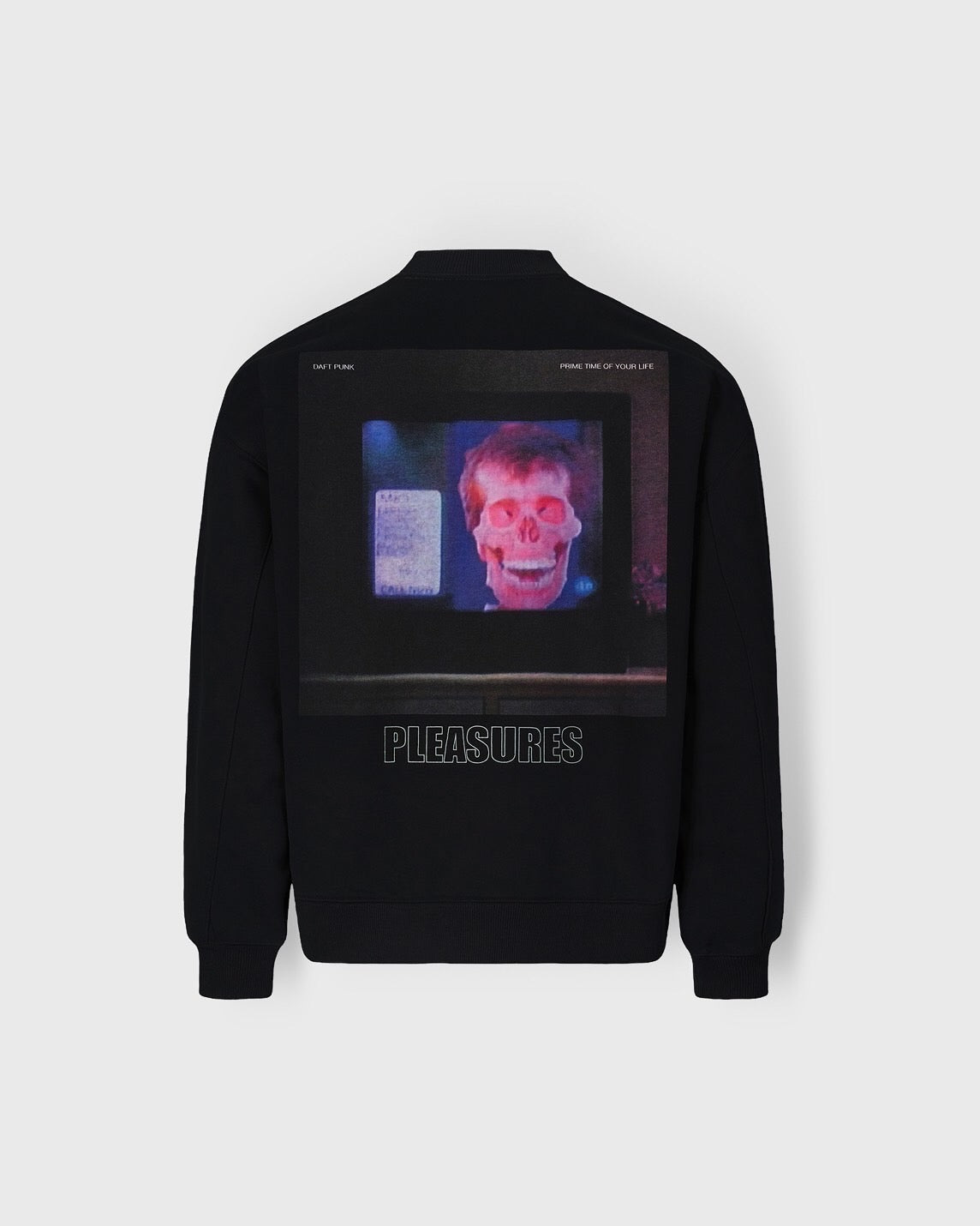 【PLEASURES - プレジャーズ】PRIMETIME QUARTER ZIP / BLACK (フーディ/ブラック)