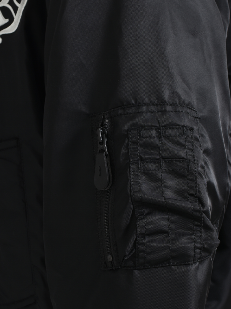 【BREATH - ブレス】 BREATH×F.M.C.D 3WAY OLD ENGLISH LOGO BOMBER JACKET / BLACK (ジャケット/ブラック)