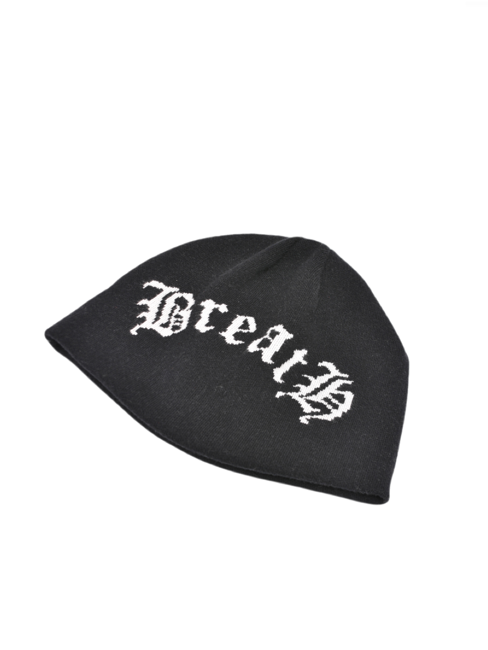 【BREATH - ブレス】 OLD ENGLISH LOGO BEANIE / BLACK (ビーニー/ブラック)
