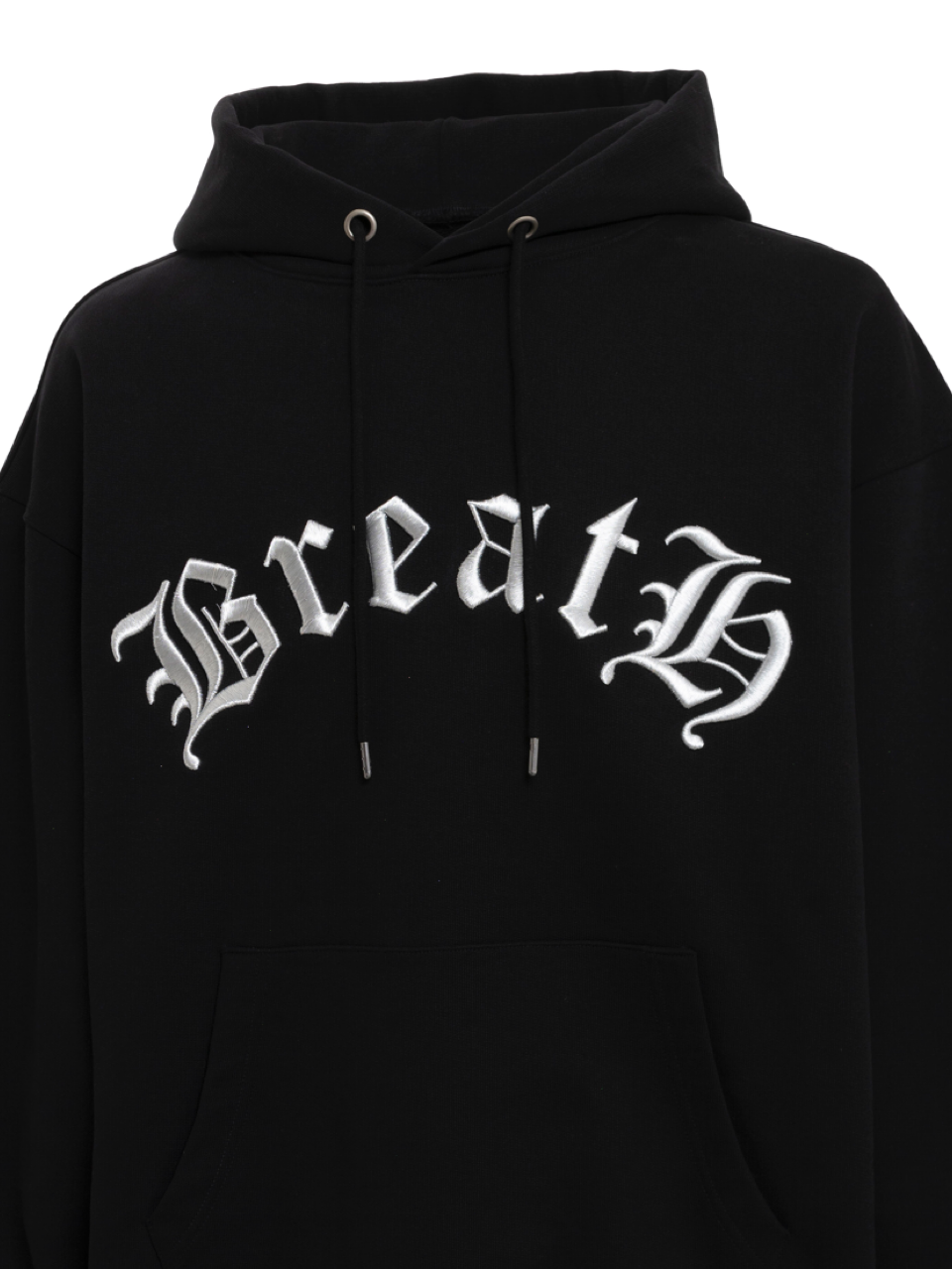 【BREATH - ブレス】 OLD ENGLISH LOGO HOODIE / BLACK (フーディー/ブラック)