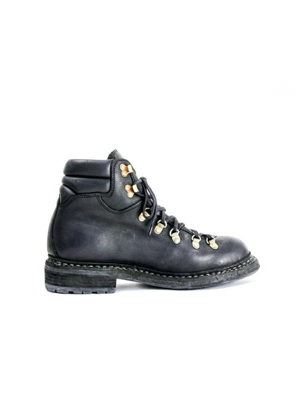 【GUIDI - グイディ】19 / HIKING BOOT / HORSE FULL GRAIN(マウンテンブーツ/ブラック)